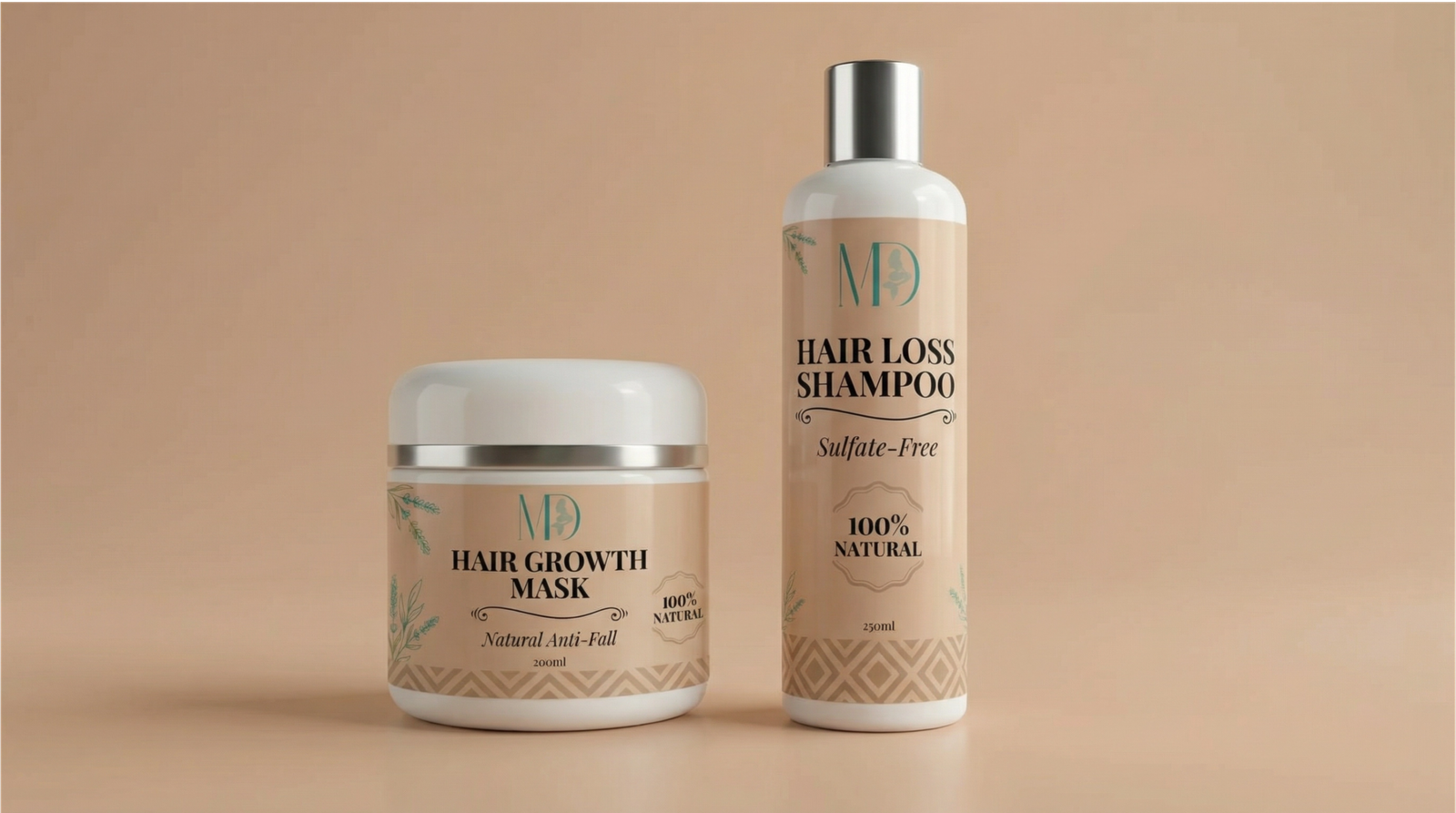 MD Hair Care Duo - The Ultimate Anti-Fall Ritual